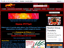 Tablet Screenshot of pittart.com